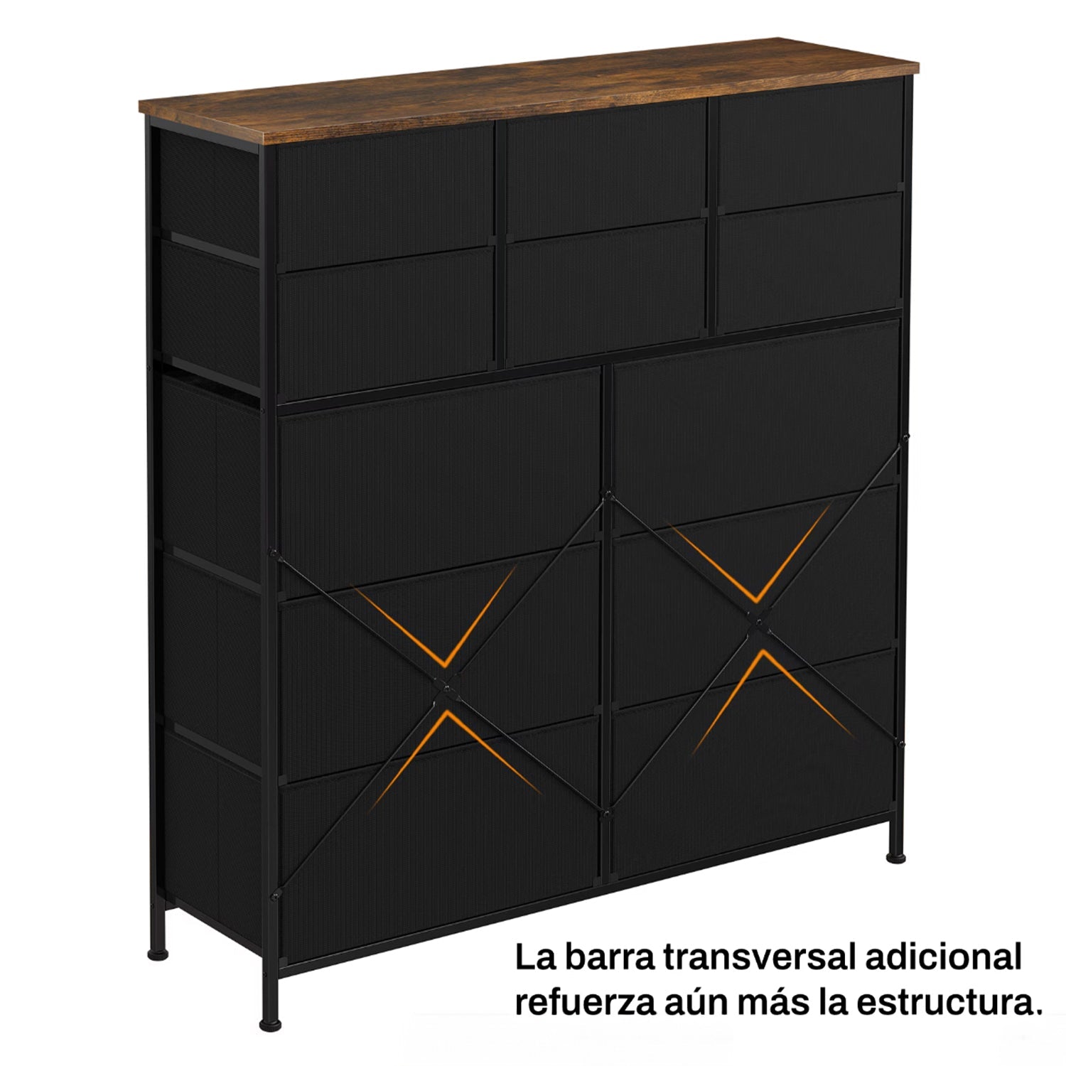 Cómoda Cajonera para Recámara Estilo Rustico