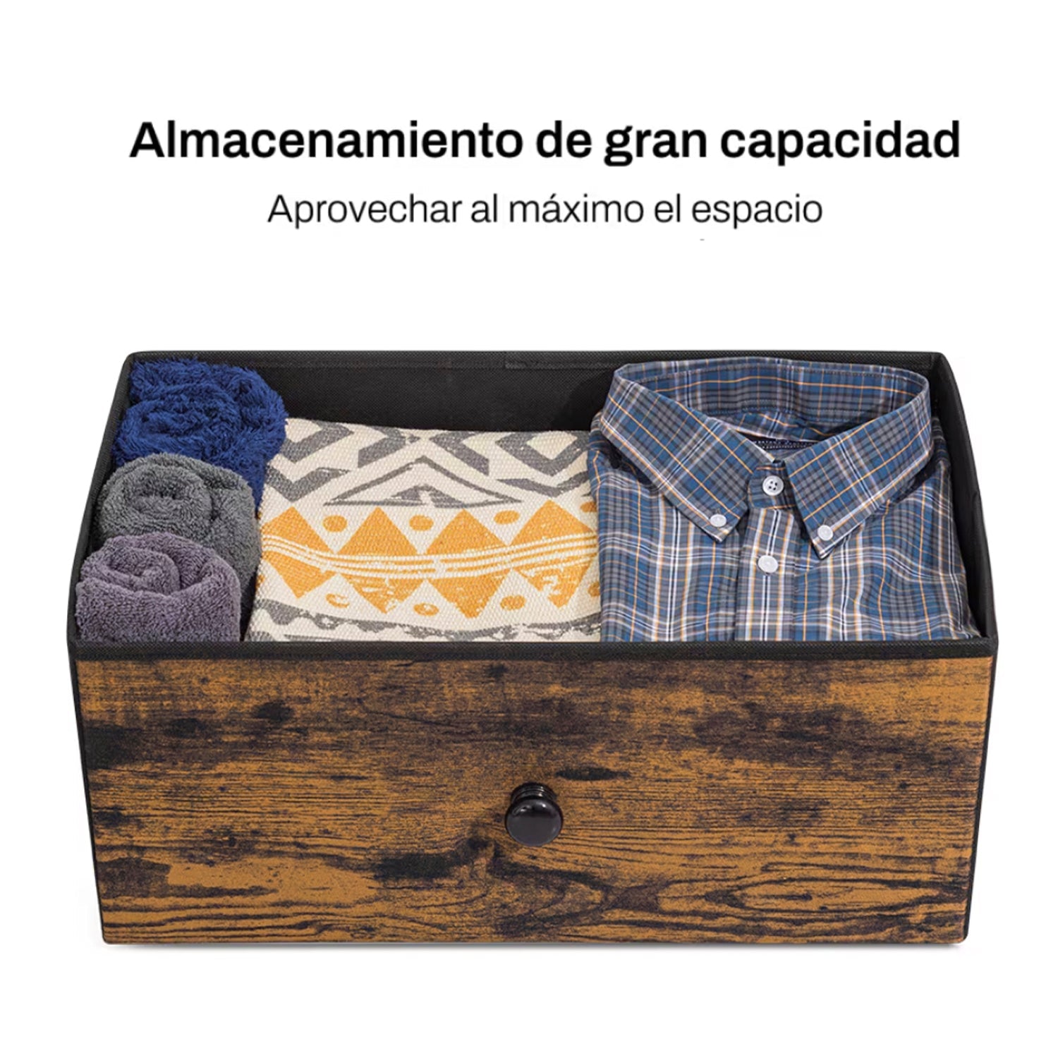 Cómoda Cajonera para Recámara Estilo Rustico